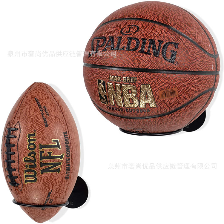 Ball Rack, Wall-mounted Bracket, Basketball Football Display Rack, Round Basketball Support Rack, Iron Ball Rack Bracket