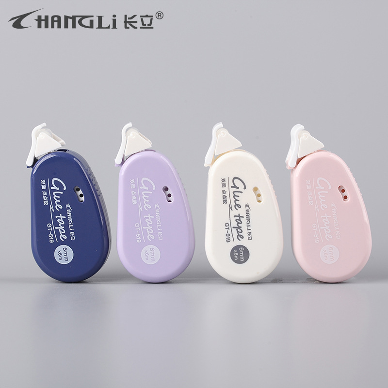 Small dot glue dot double-sided adhesive correction tape double-sided adhesive student products high color value transparent adhesive wholesale