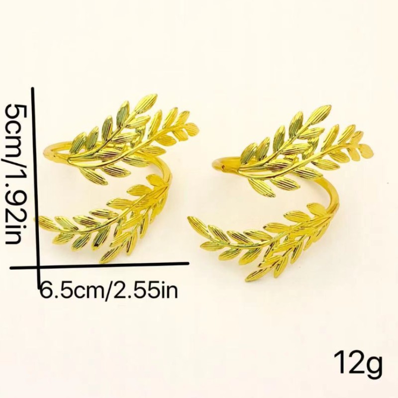 European and American Rice Napkin Ring Harvest Wheat Napkin Button Hotel Western Restaurant Table Mouth Circle Opening Cross-border