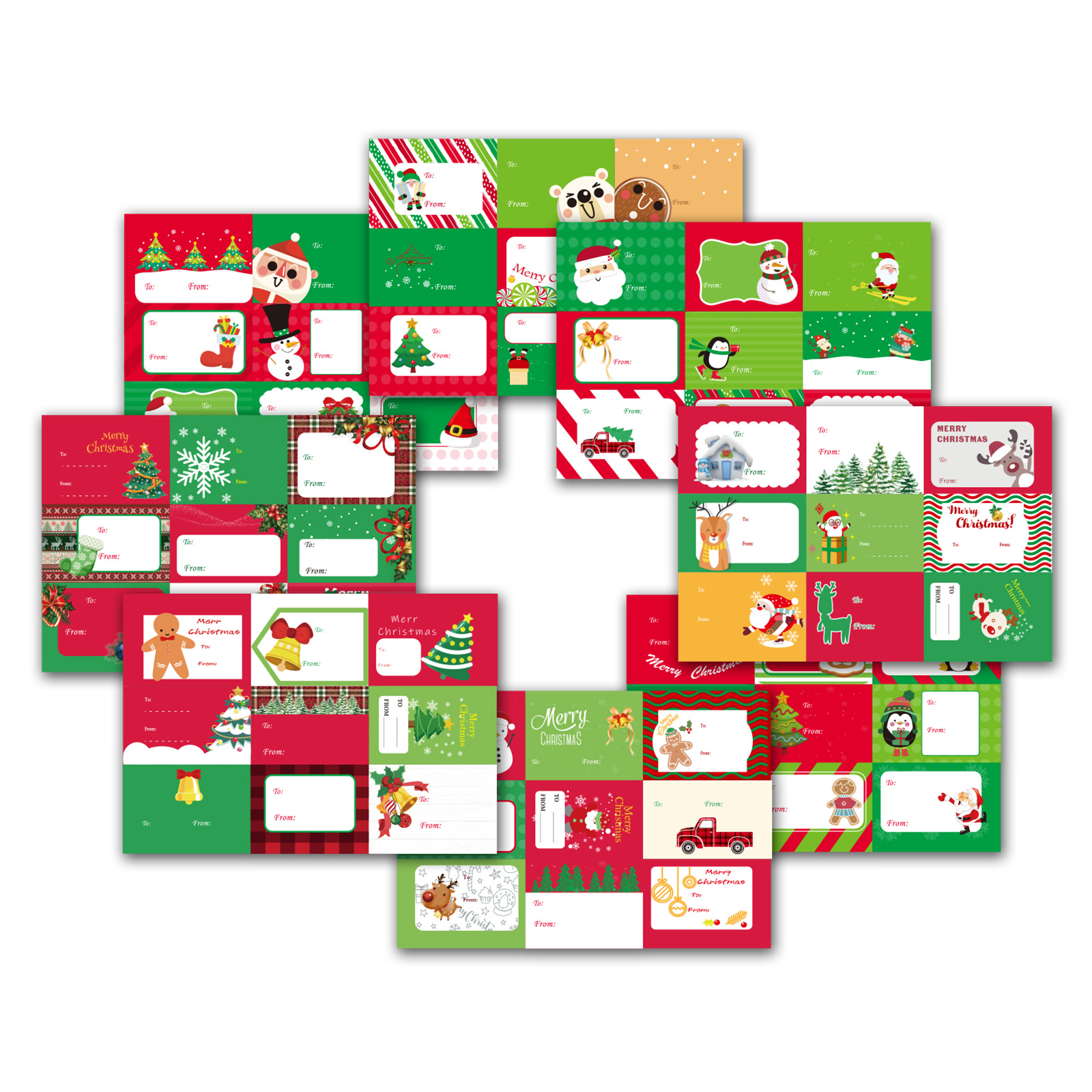 2025 Cross-Border Exclusive Cartoon Cute Animal Stickers Creative Stickers Children's Stickers Wholesale Self-Adhesive Stickers