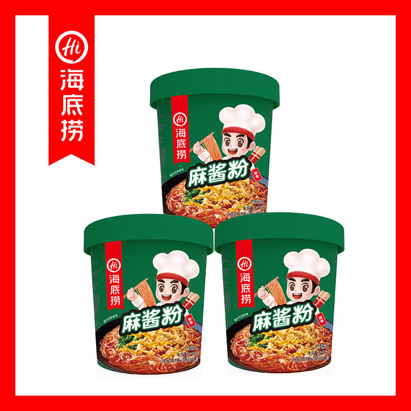 Haidilao hot and sour powder tomato beef noodles sour soup beef instant noodles a whole box of turkey noodles brewing powder wholesale