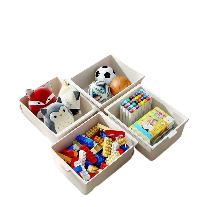 Toy Storage Rack, Organizer Rack, Drawer-Type Wall-Mounted Inclined Storage Rack, Single-Sided Large-Capacity Kidsren's Room Small Shelf