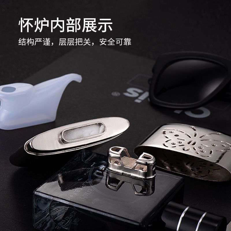 Yi Dong Huai Furnace Silver White Hand Warmer Zinc Alloy Hand Warmer Bulk Wholesale Hand Warmer Foot Warmer Belly Warmer