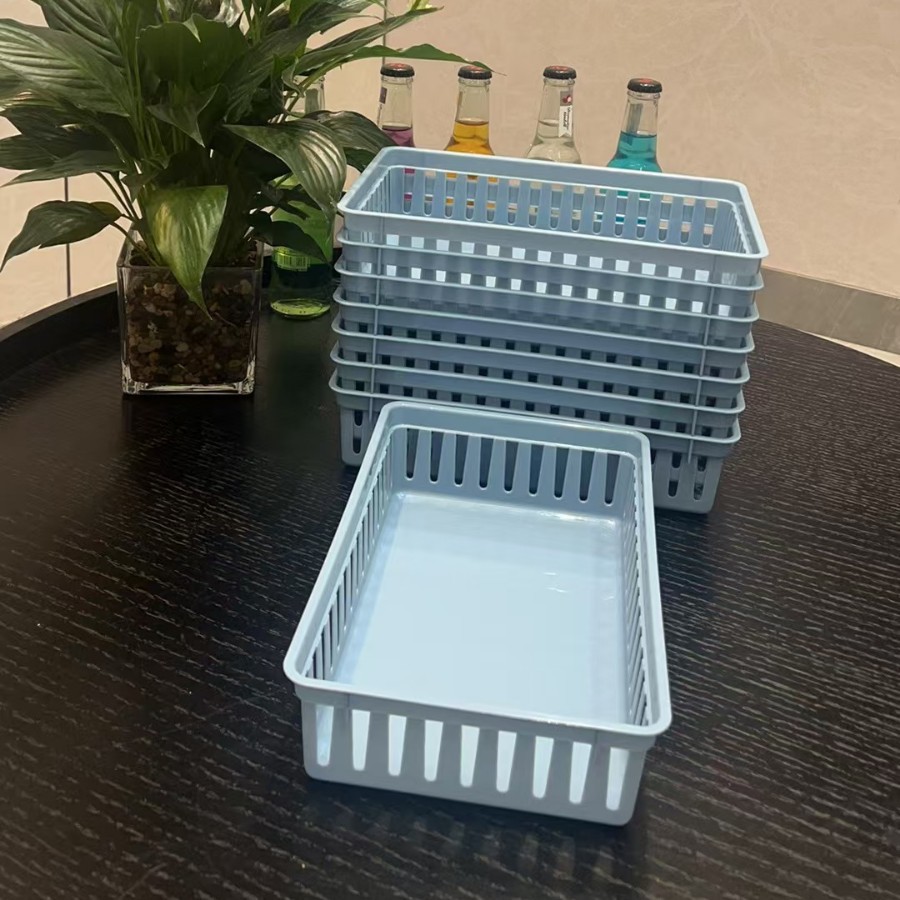 Cross-border Hot Selling Office Stationery Storage Box Drawer Cabinet Parts Classification Basket Home Small Objects Storage and Sorting Box