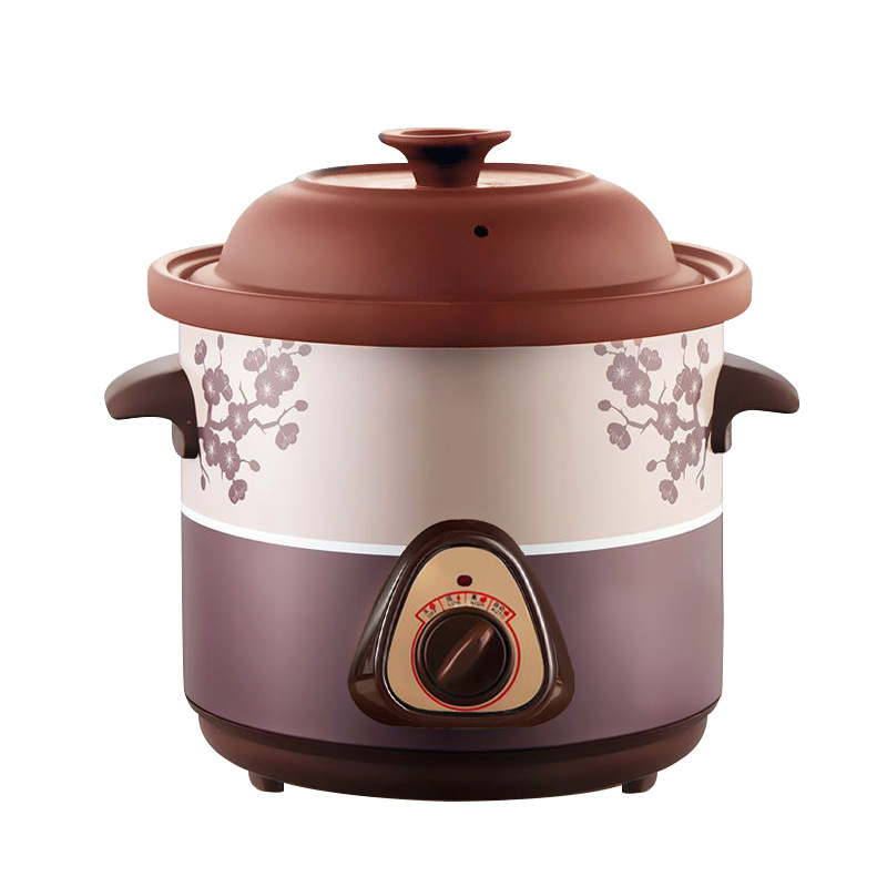 New Purple Sand Electric Stew Pot, Fully Automatic Household Soup Pot, Health-Preserving Porridge, Heat Preservation Stew, One-Piece Drop Shipping