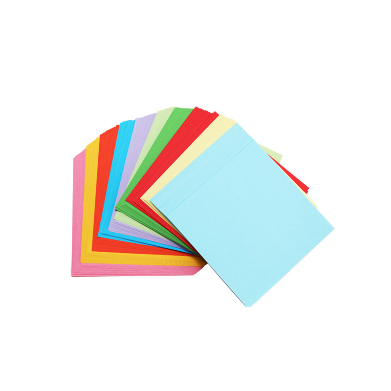 Square color origami kindergarten hand origami paper cutting 15cm 10 color folding paper crane