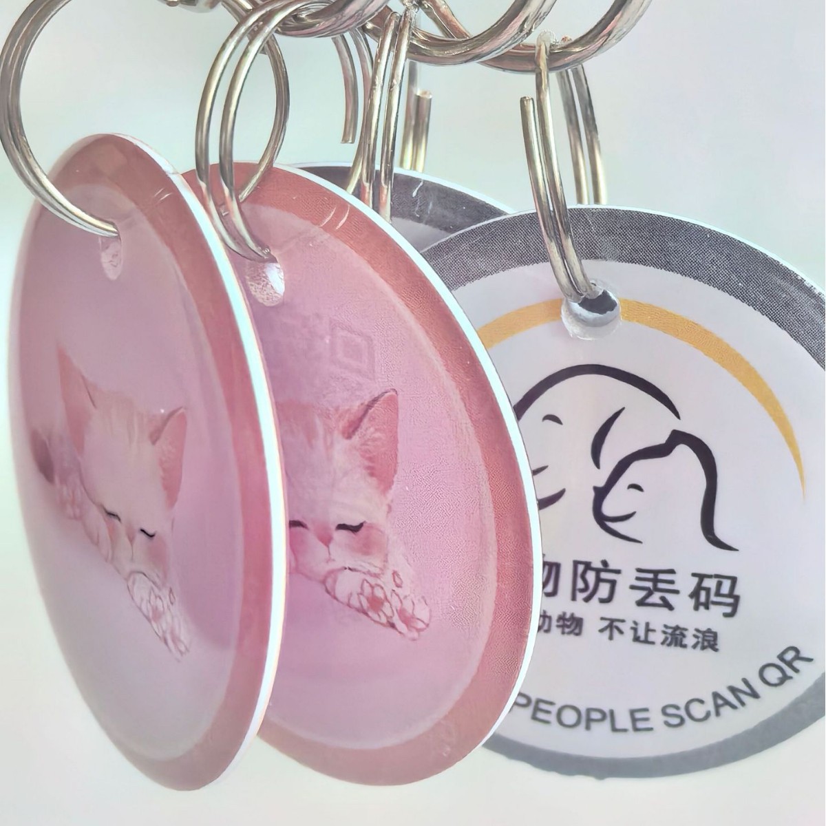 Антиутеряющий жетон для собак, жетон с именем для домашних животных, идентификационный жетон для собак, антиутеряющий ошейник для домашних животных
