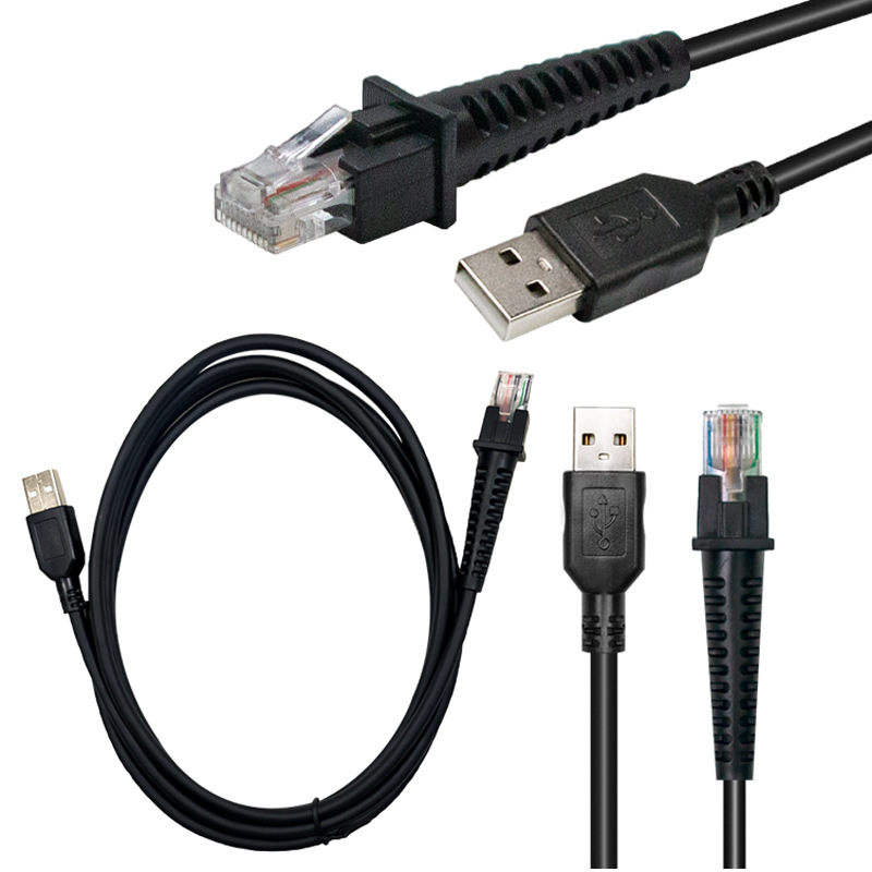 Applicable to Datalogic delijie GD4130 QD2130 bar code scanning gun data connection straight line 2 M USB