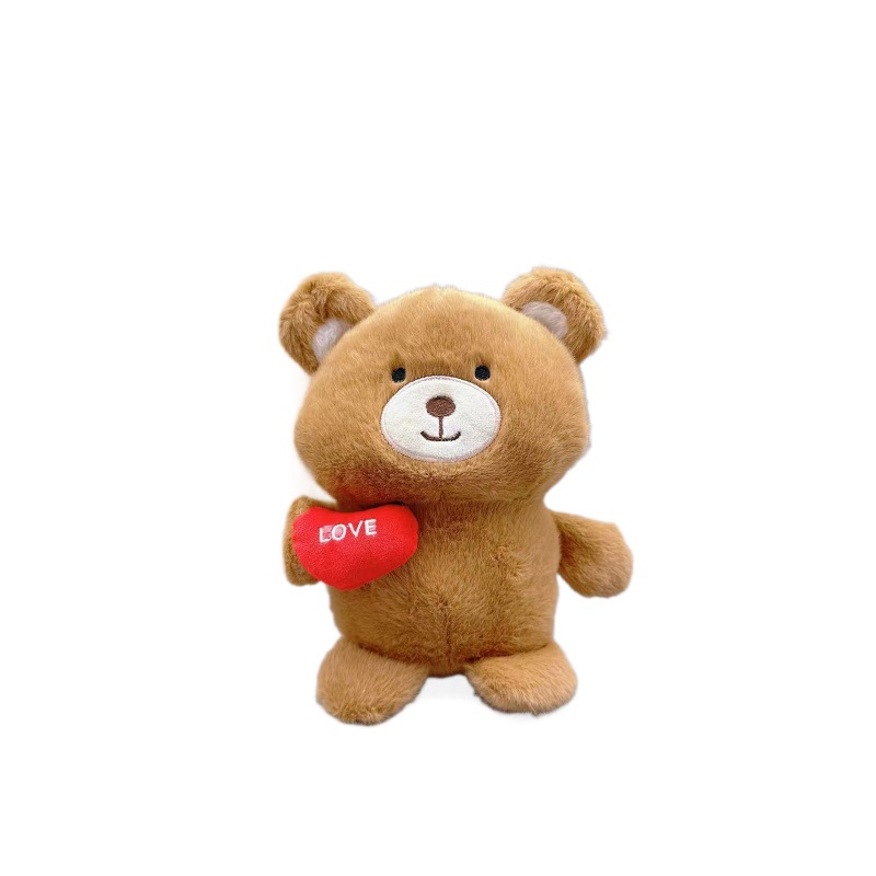 New Foreign Trade Plush Toy Claw Machine Doll Popular Model Claw Machine Stuffed Animal Heart Bear Children's Gift