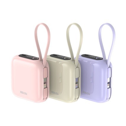 Brand RM12D20W 22.5W dual-line mobile power 10000 mA 3C certified self-belt line fast charging treasure