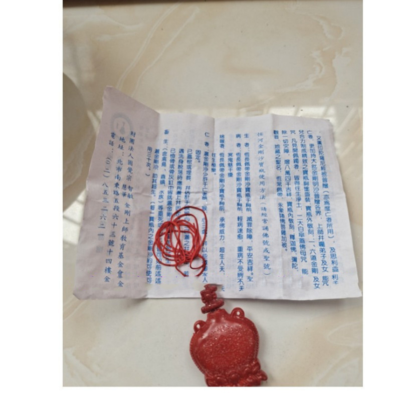 Factory Direct Supply of Vajra Sand Amulet, Indian Ganges Vajra Sand Mantra, Vajra Sand