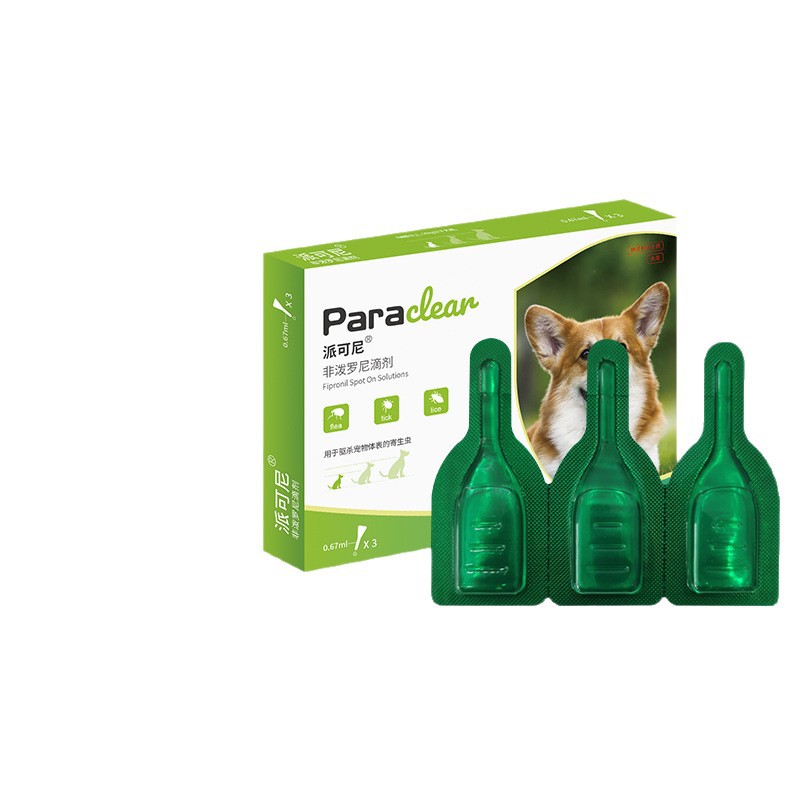 Pet External Deworming Non-Predronil Spray Dog Tick Removal Flea Lice Cat Deworming Medicine Spot Wholesale