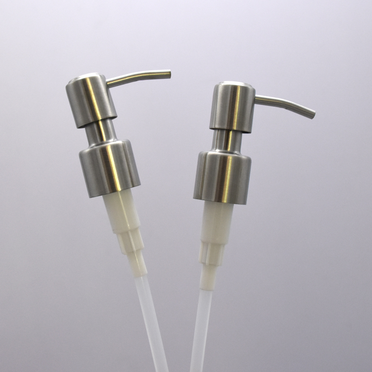 ✅ 24-Tooth Stainless Steel Hand-Washing Hydraulic Nozzle Lotion Bottle Nozzle Household Dishwashing Liquid Nozzle Shower Gel Press Pump