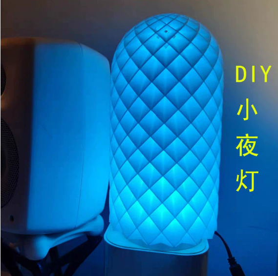 Cross-Border Rgb3W Ultra-Thin Surface-Mounted 5Vusbled Night Light 3D Printing Model Bookcase Wine Clothing Tuoz Printing Light