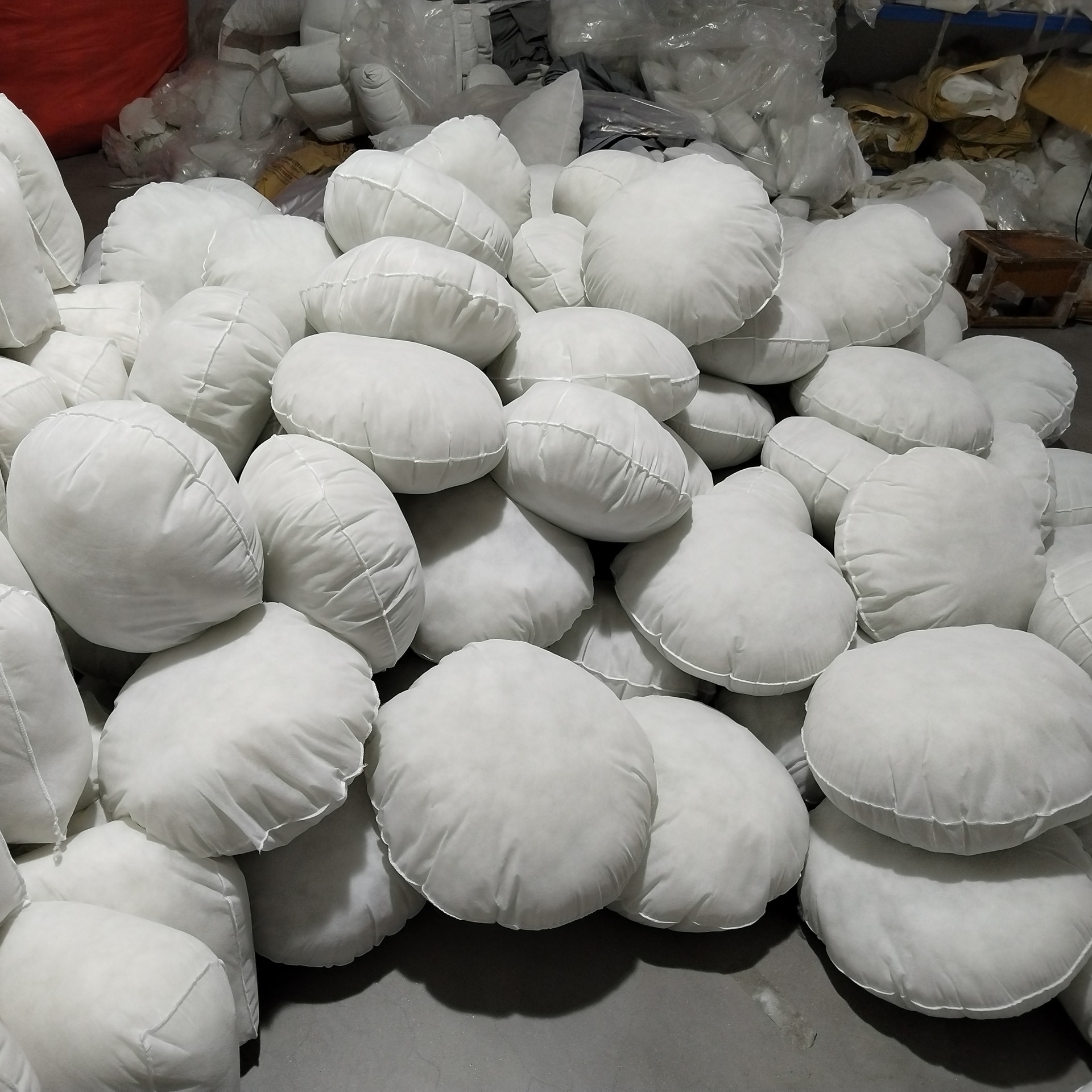 Pillow core custom car pillow core backrest pillow core PP cotton pillow bedside solid color non-woven pillow core wholesale