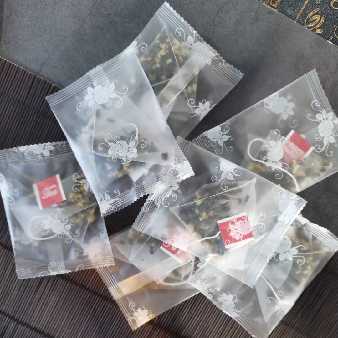 Customized triangle tea bag middle bag tea bag chrysanthemum cassia seed Red Bean coix seed tea hotel canned scented tea