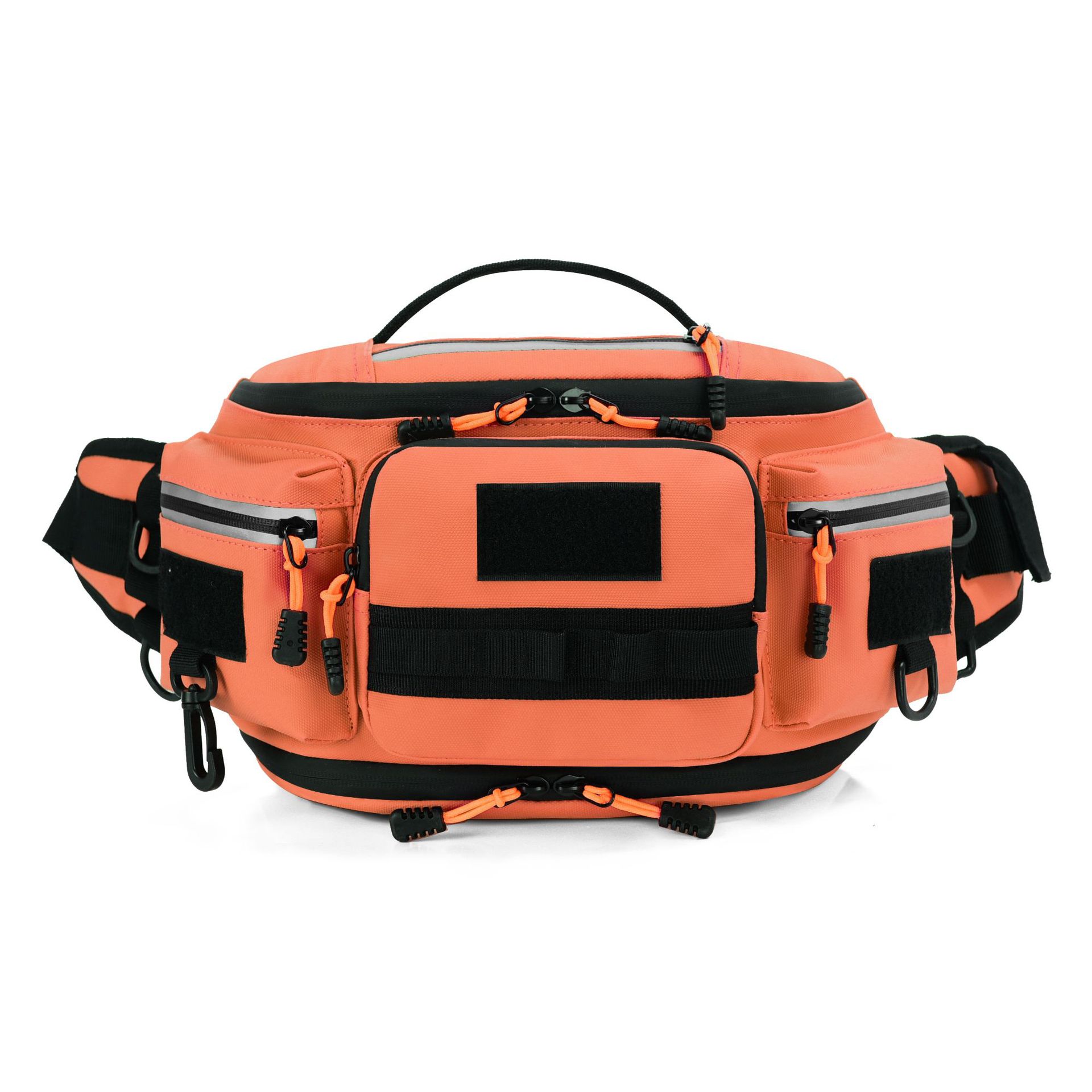 Сумка на пояс для велоспорта Source Factory, большая емкость, многофункциональная, через плечо, для альпинизма, походов, тактическая, нагрудная