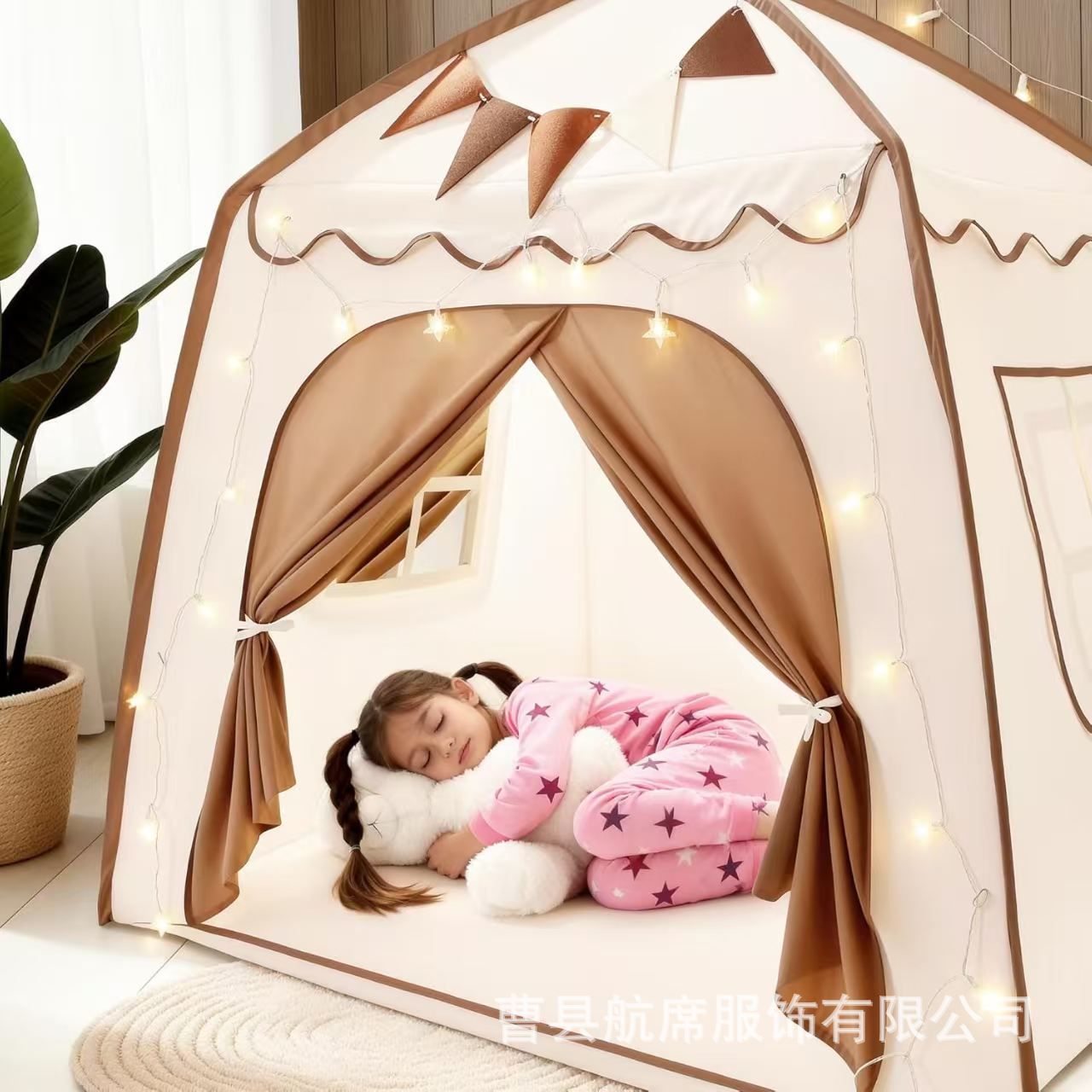 Cross-Border Creative Children's Tent Indoor Girl Castle Toy House Princess Dream House Game Secret Base