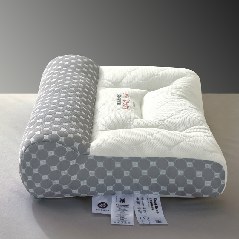 [Quality Price Selection] Anti-bow traction latex pillow cervical pillow 42*65