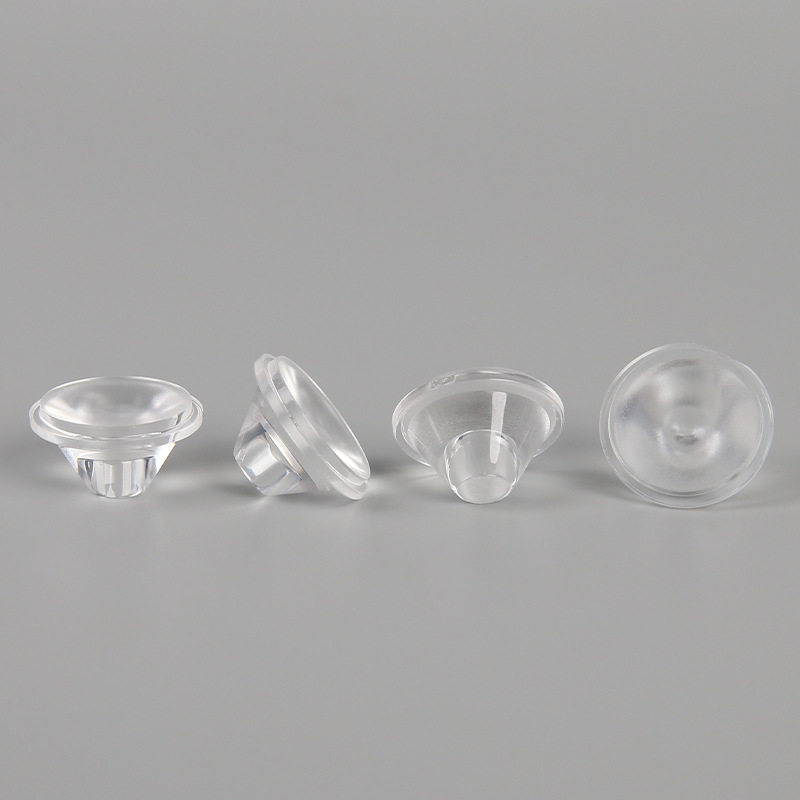 Led Lens with a Diameter of 20mm, 5 to 60 Degrees, Sand Surface Imitation Lumen Fill Light Flashlight Lampshade Fill Light Transmittance