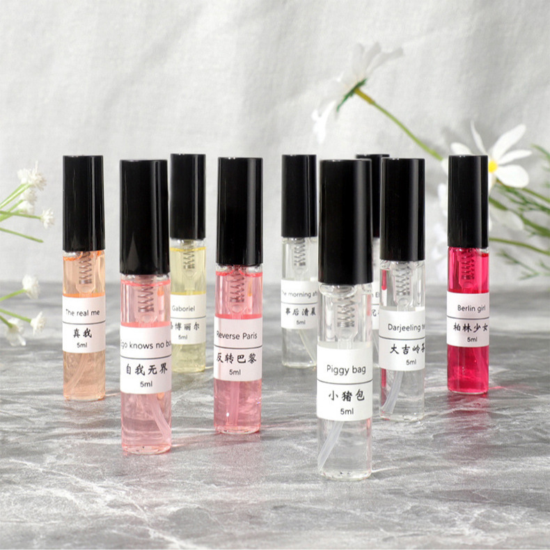 [большая распродажа] Живой эфир Аутентичный образец 5мл Мужской и женский туалетная вода Долговечный аромат Ночной рынок Уличная торговля Оптовая продажа