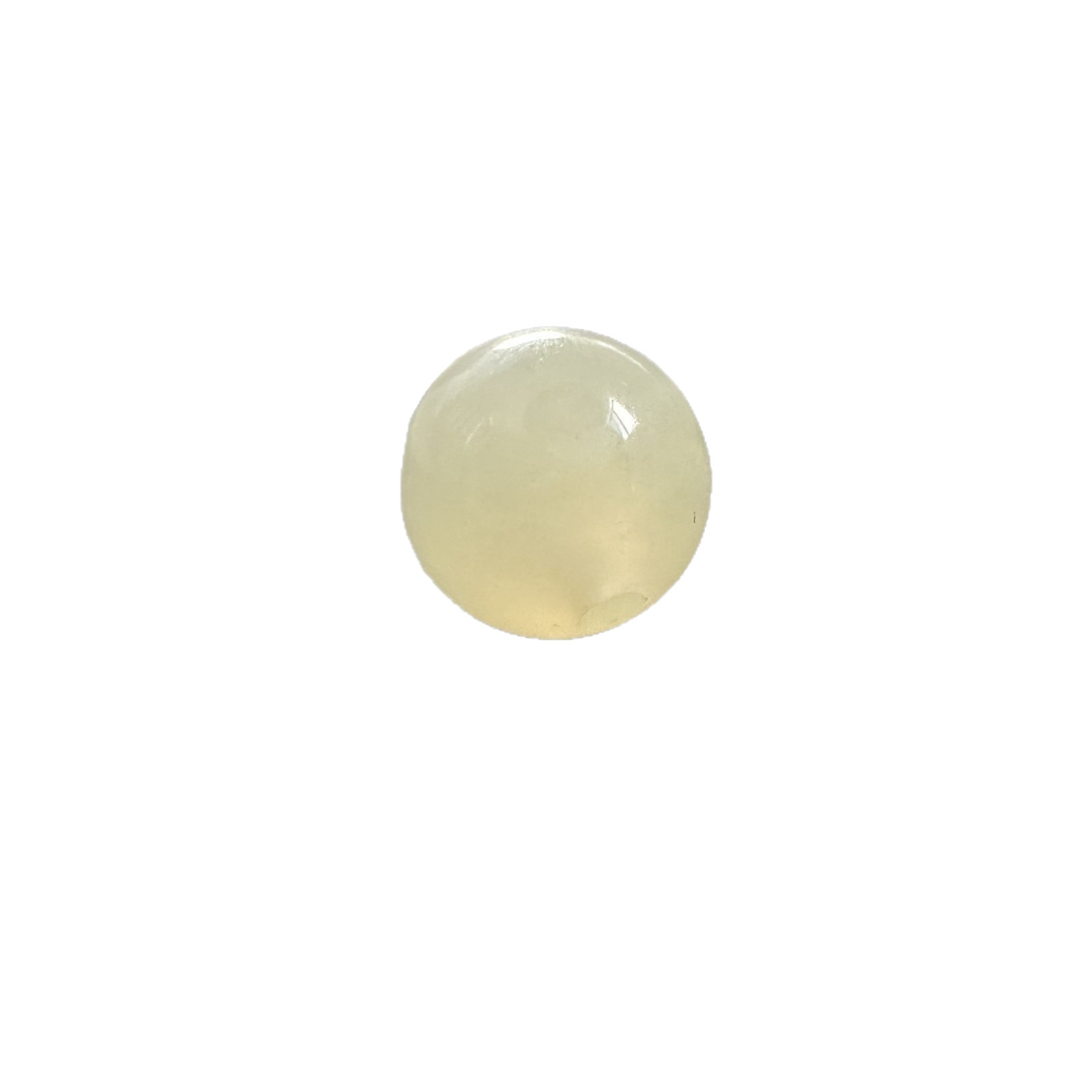 Natural Hetian Jade Korean Material Yellow Mouth and Blue Round Beads DIY Bracelet with Elegant and Versatile Can Be Used as Earrings Accessories