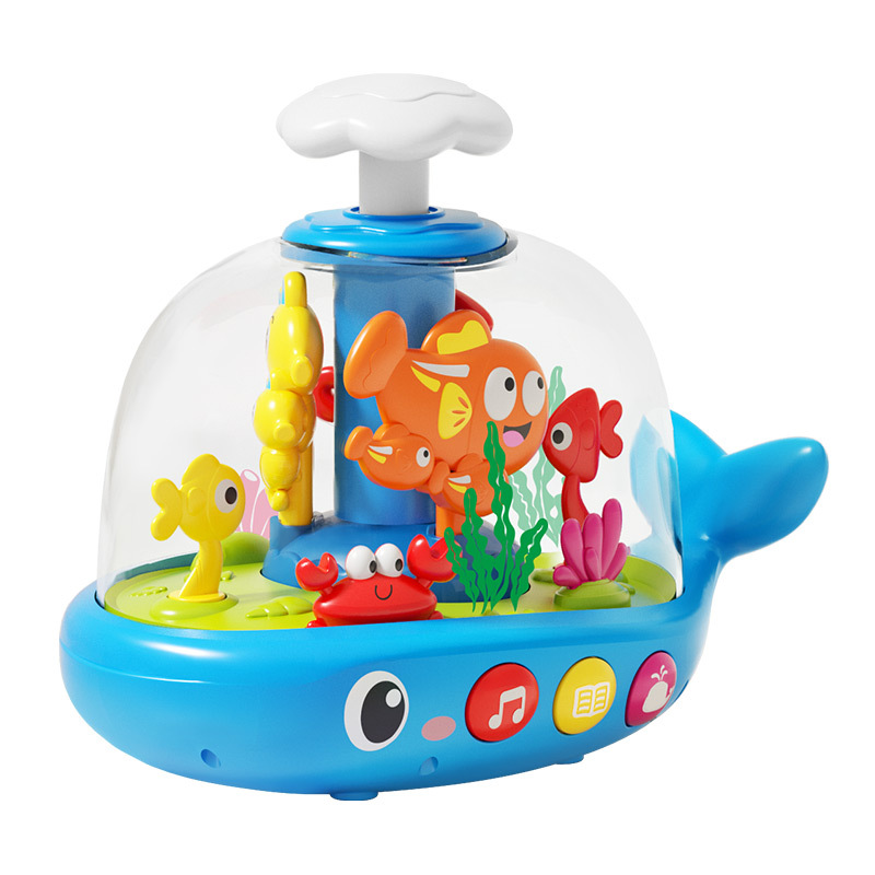 Baoli 2501 Baby Press Toy 0 to 1 Year Old Baby One Year Old Gift June 8 Early Kidshood Education Puzzle