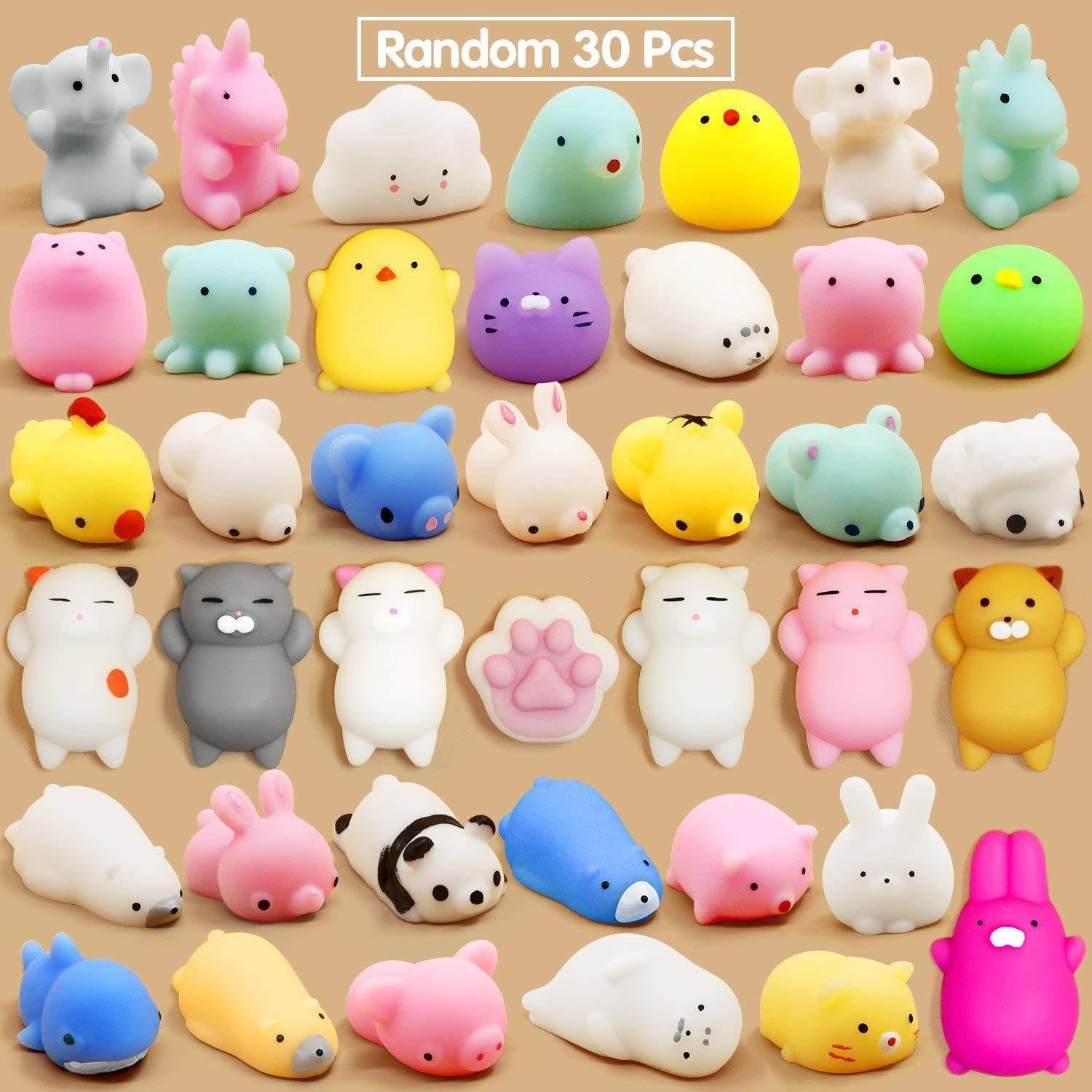 New creative toy small animal adorable pet seal king small tuanzi whole person vent decompression pinch music