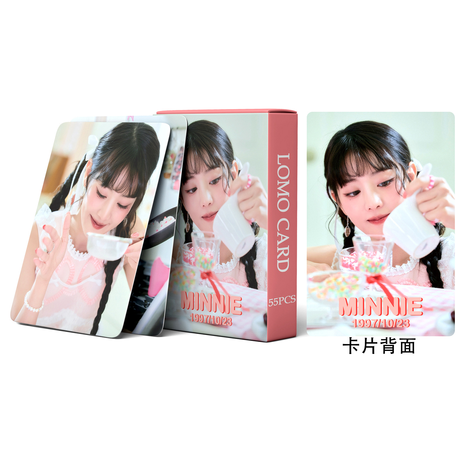 in stock 55 GIDLE MINNIE CARDS 2025 SEASON'S GREETINGS CARDS MINNIE