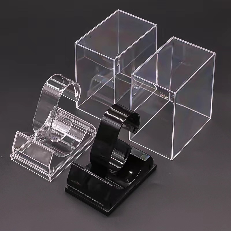 Children's Watch Transparent Packaging Box Digital Watch Plastic Box Jewelry Watch Storage Display Box Ps Plastic Crystal Box