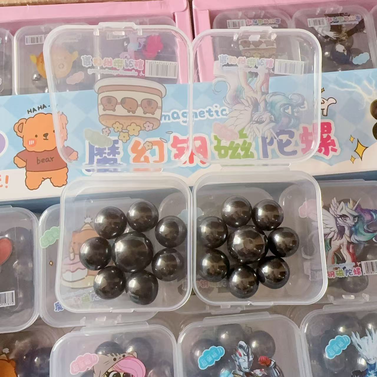 Детские игрушки шар Бакка магнитный шар магнитные бусины магнит магнитный топ антистресс игрушка коробка 2 юаня магазин