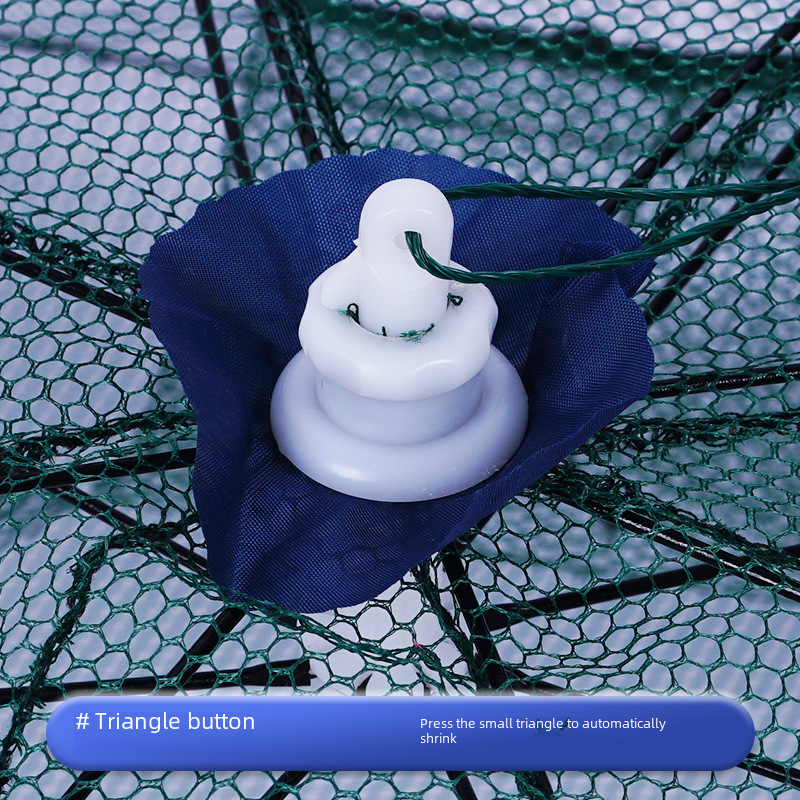 Automatic folding umbrella-shaped fishing net shrimp cage fish net eel Loach crab cage umbrella-shaped fishing net lobster net