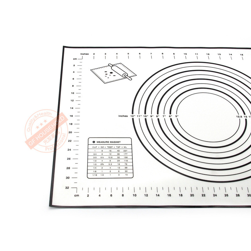 Amazon 17inch Stainless Steel Rolling Pin Kneading Mat Set Adjustable Thickness Rolling Pin with Scale for Baking