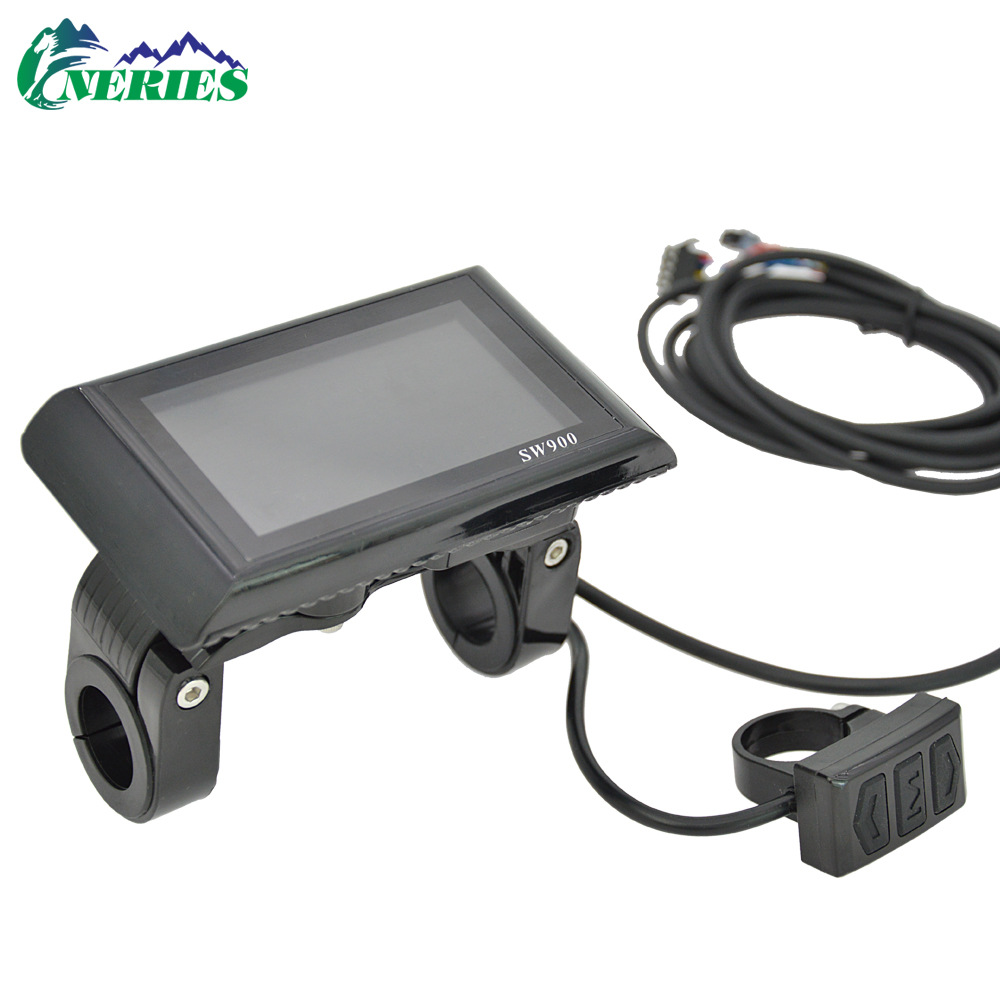 6-Core Sw900 Color Screen Smart Instrument Electric Bicycle Mountain Bike Lcd Waterproof Line Instrument Modification Parts