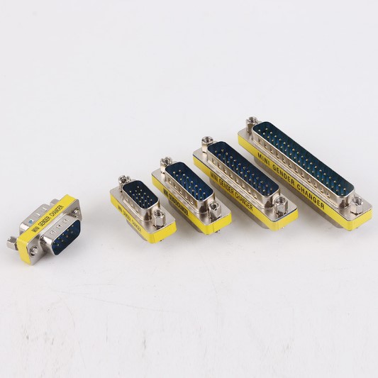 DB9 DB15 DB25 pin serial DP conversion head 232COM conversion head public to male mother to female