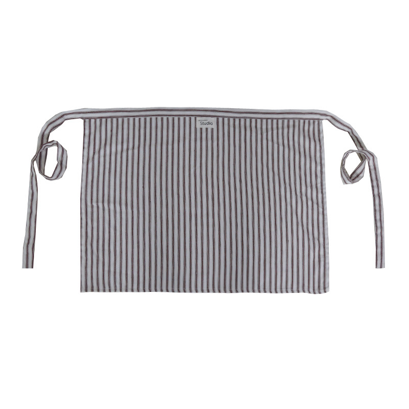 Beautiful elements Korean-style apron household high-value half-length lace apron cotton cooking bib factory direct sales