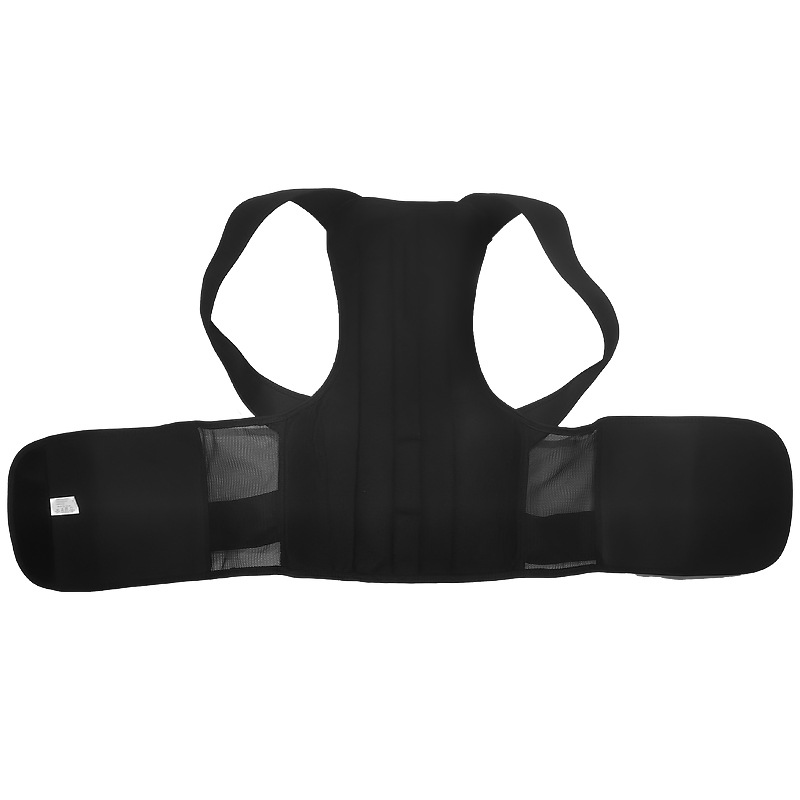 Waist widening adjustable back posture orthosis anti-hunchback sitting posture orthosis belt shoulder body support belt