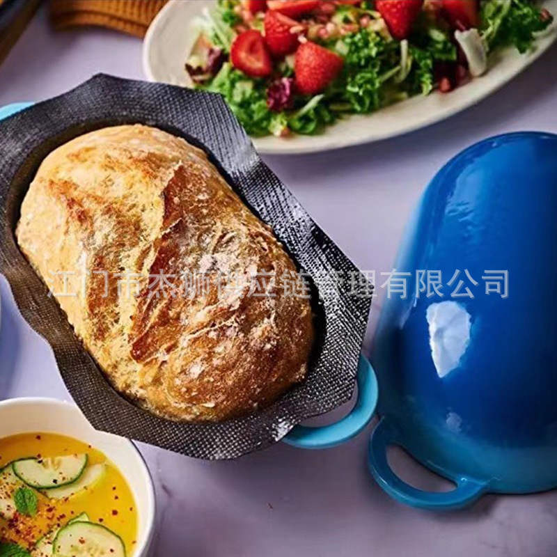 Cross-Border Supply of Cast Iron Bread Pans, Dutch Pans, Oven-Specific Bread Baking, Homemade Bread Pans, Manufacturer Wholesale and Customization