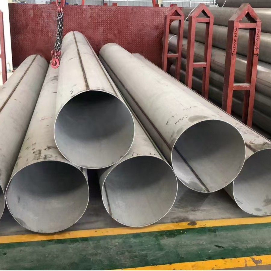 Supply of 316L201Cus30408304Cu Stainless Steel Welded Pipes, Non-Standard Industrial Thick-Walled Pipes, Support for Zero-Cutting
