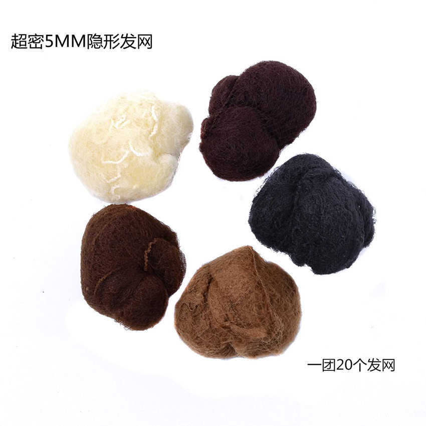 Сетчатая сетка для волос для фотостудии, балет, невидимая ультратонкая сетка для волос, одноразовое кольцо для париков