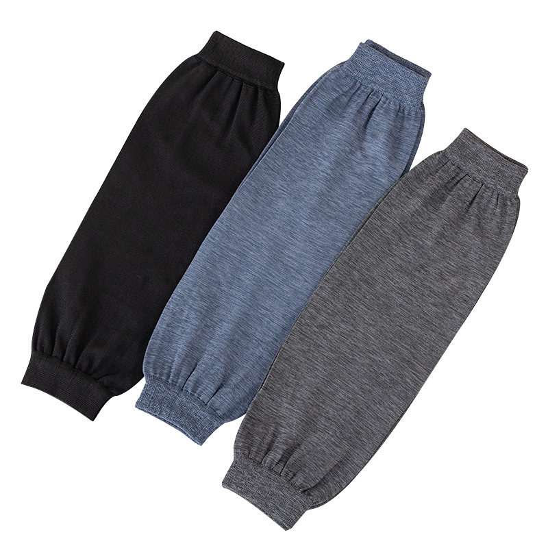 Men's and women's four seasons long sunscreen sleeves large elastic sleeves outdoor work labor protection sleeves work anti-dirty sleeves