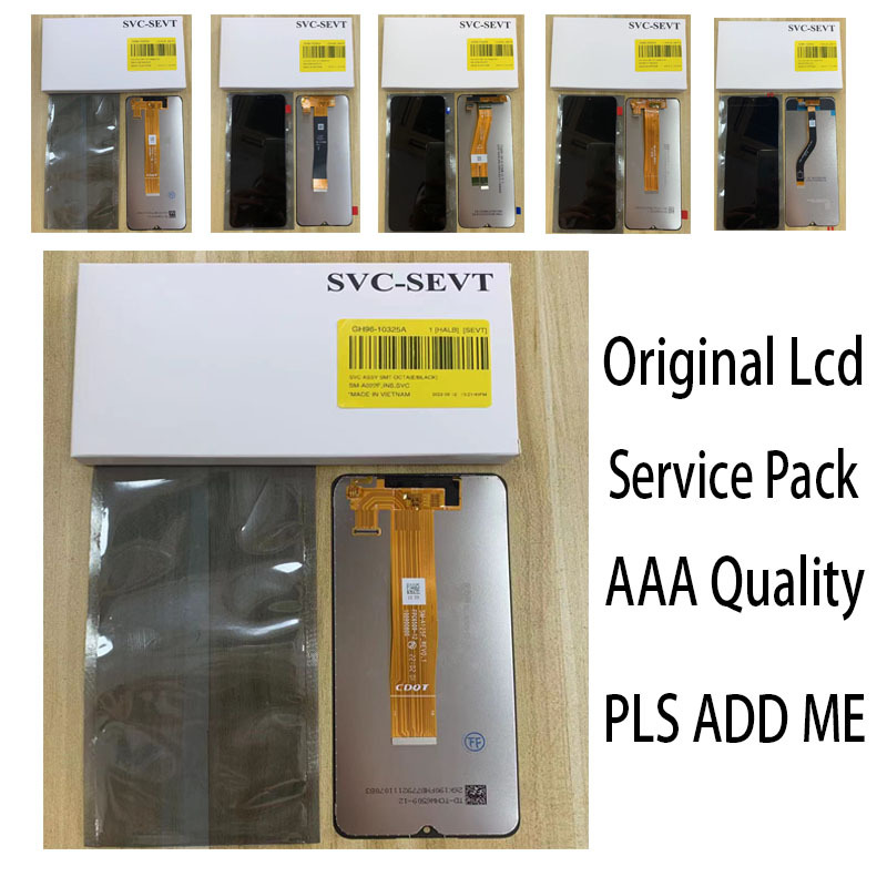 Для сборки экрана Samsung A06 A12 A02S A13 A23 A01 A04E A21S A11 внутренние и внешние экраны