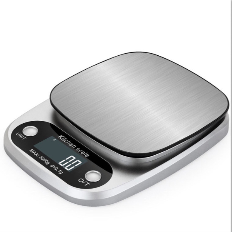 Dongguan Manufacturer 305 Stainless Steel Kitchen Scale Food Scale 5kg Baking Scale Digital Scale 3kg Baking 10Kg/1G