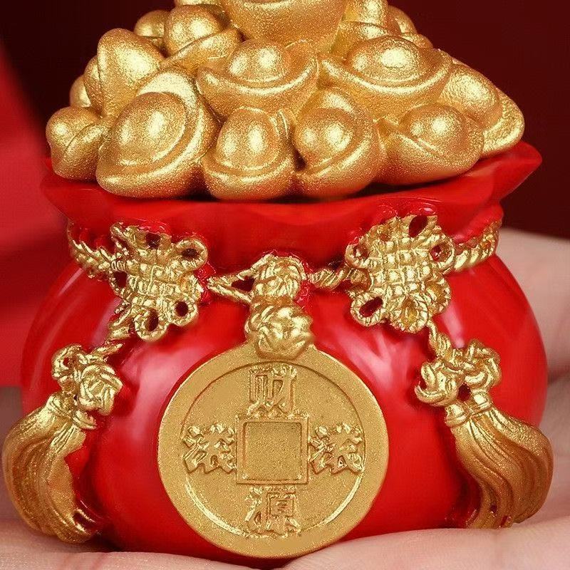 New Style Fortune-Enhancing Ornaments, Car Interior Accessories, Center Console, Car Home Office Desktop Decoration Furnishings