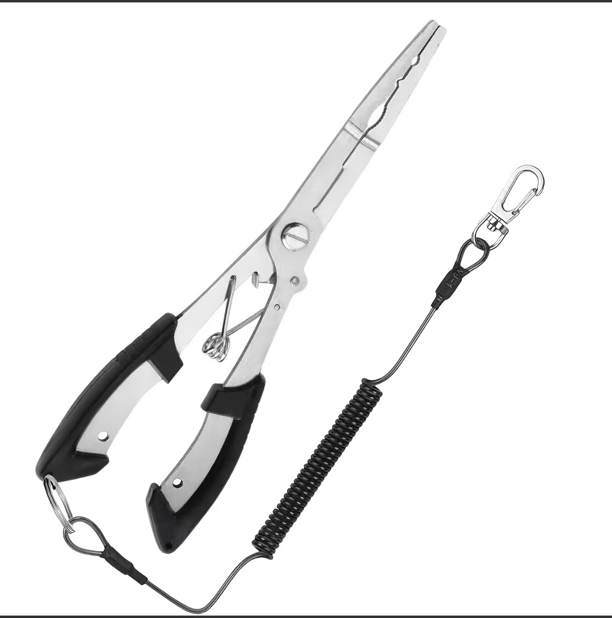 Многофункциональные плоскогубцы для приманки из нержавеющей стали с удлиненным носом, рыболовные ножницы, устройство для контроля рыбы, набор для контроля рыбы все в одном