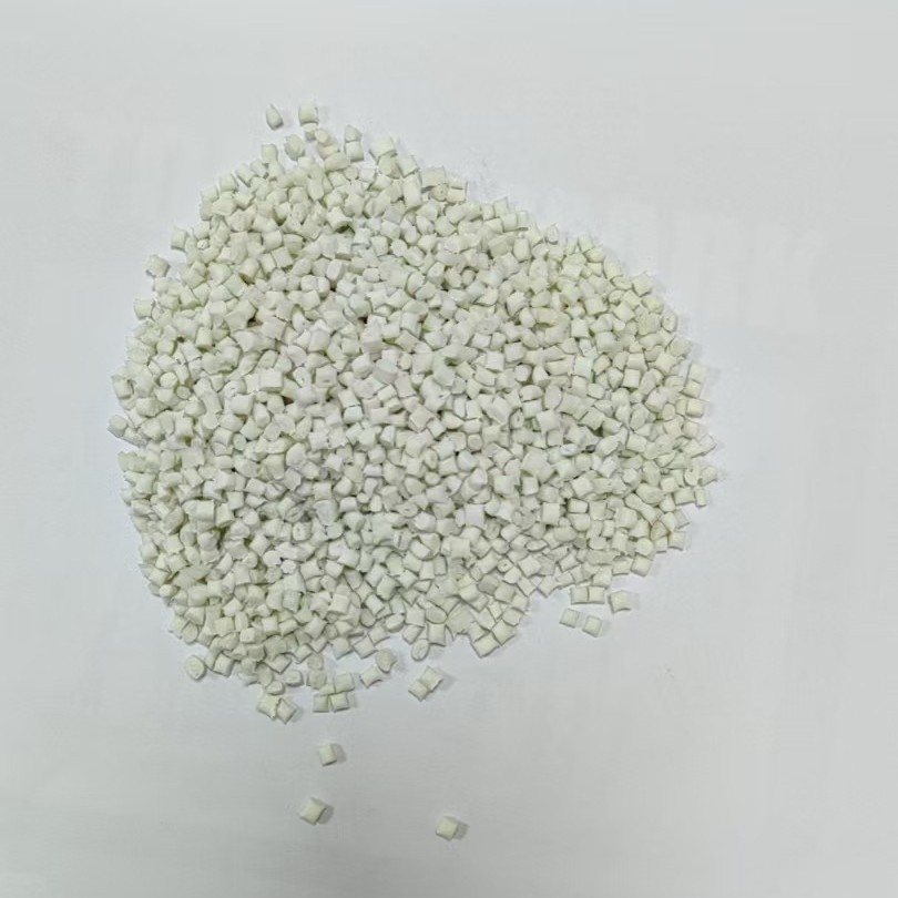 White Pbt Fiber-Added 15 Recycled Particles, Good Fluidity and Strong Toughness, Computer Exhaust Fan Rear Shell Model Is Available for a Long Time
