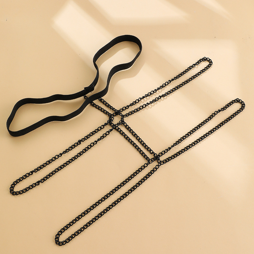 Europe and the United States cross-border jewelry sweet cool casual rhinestone beach leg chain stretch chain sexy leg chain women