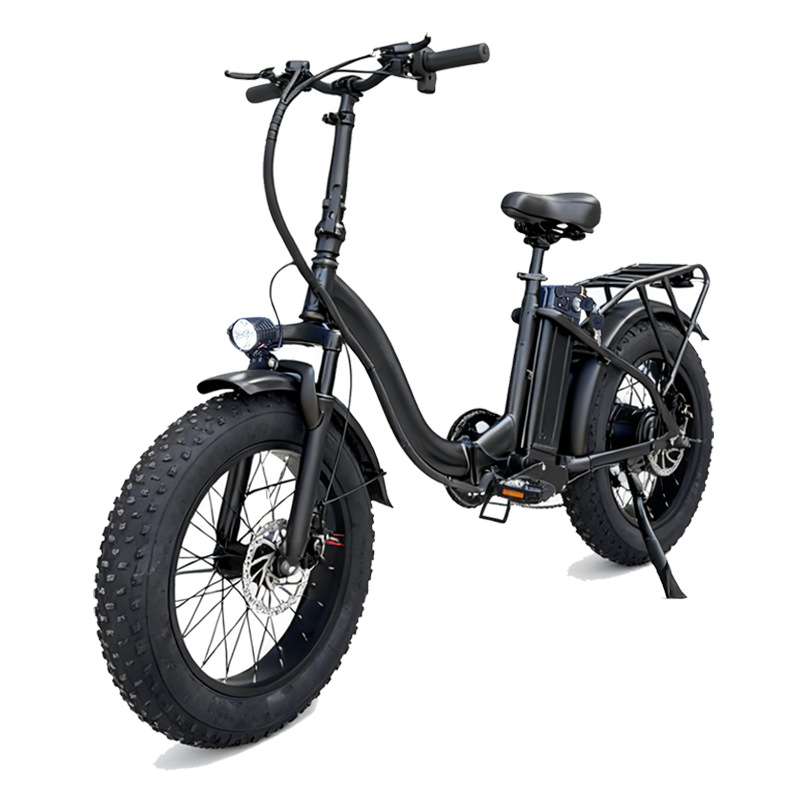 Lithium Battery Electric Bicycle 20inch Wide Tire Snow Beach Transmission Vehicle Power-Assisted Mobility Electric Electric Luxury Version