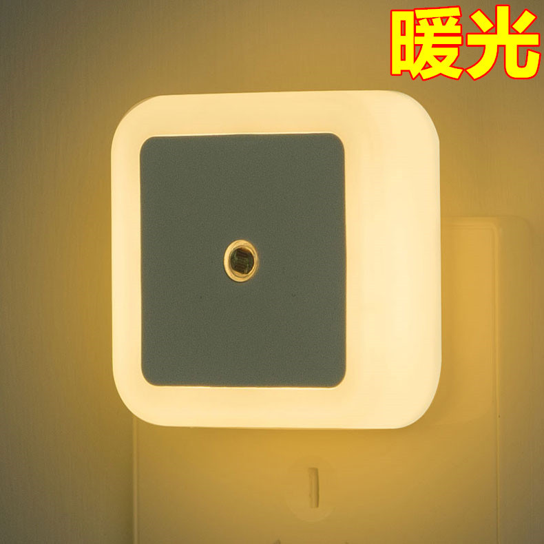 Factory Direct Sales of Beautiful European and British Standard Intelligent Light-Controlled Sensor Led Night Lights, New and Unique Hot-Selling Creative Products