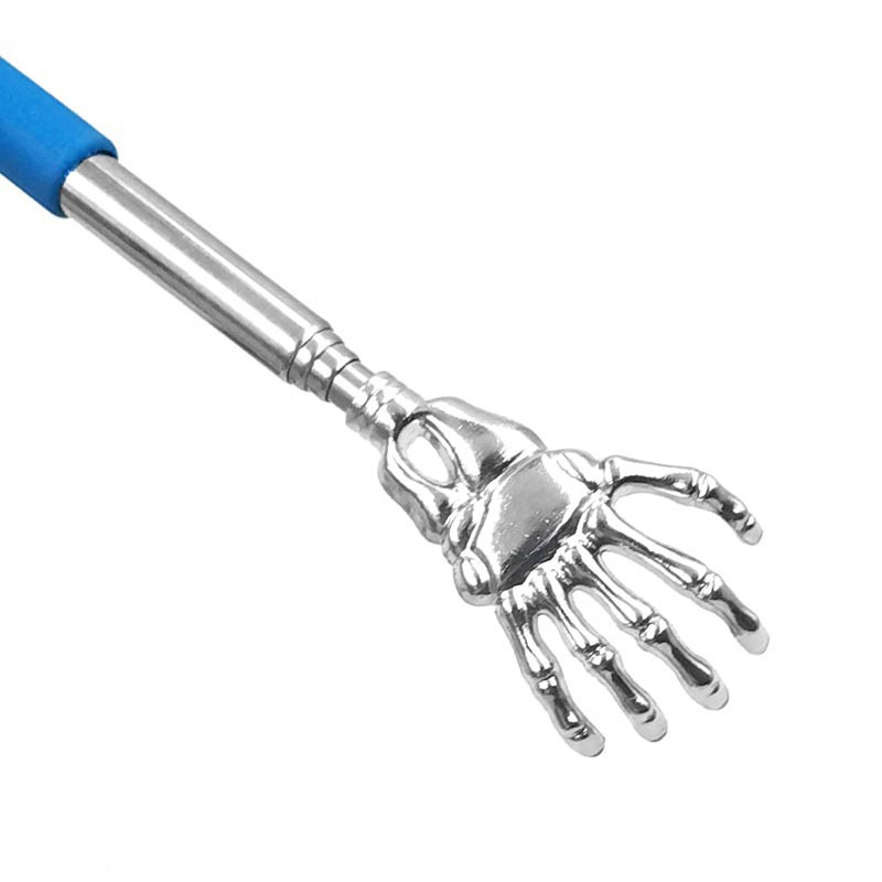 New Stainless Steel Extendable Back Scratcher, Household Self-Use Claw Scratcher, Elderly Itch Relief Scratcher